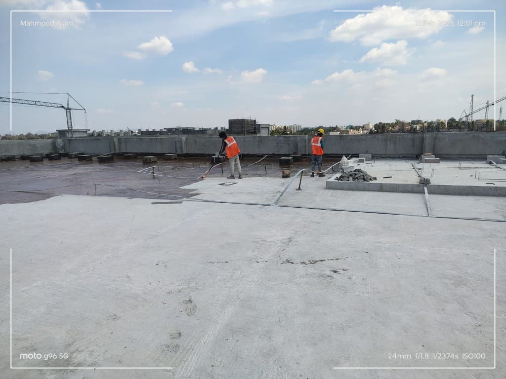 Stop Leak waterproofing project 12